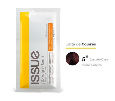 TINTURA ISSUE 5.6 CASTAÑO CLARO CAOBA ROJIZO